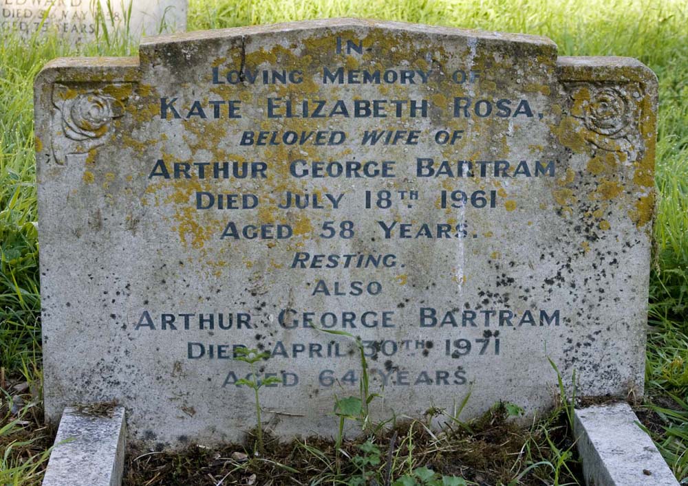 BARTRAM Kate 1961 and Arthur 1971